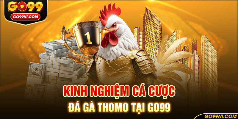 Kinh nghiệm cá cược đá gà Thomo tại GO99