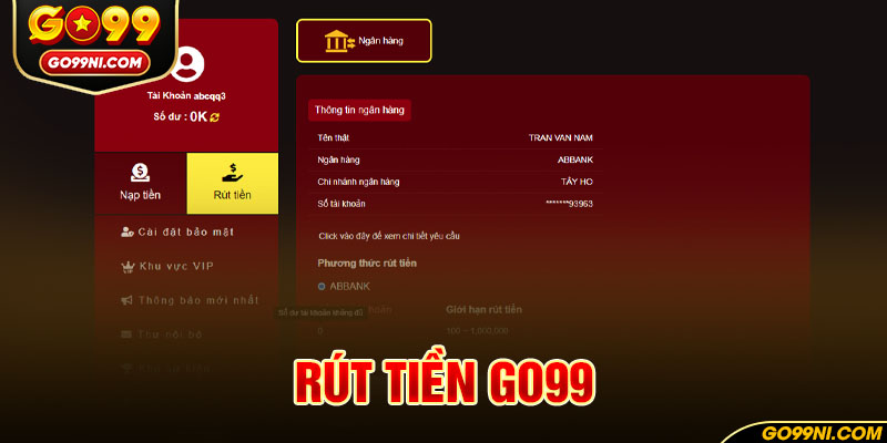 rút tiền GO99